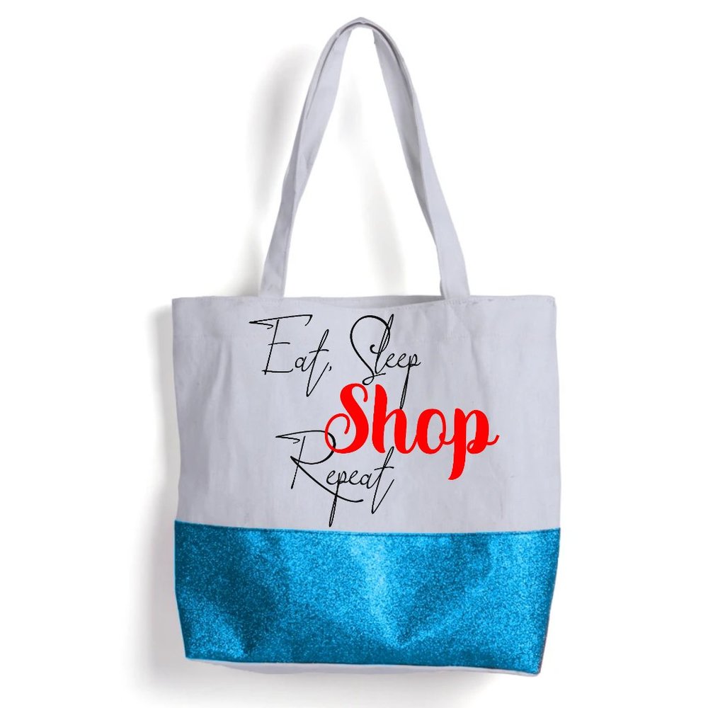 Glitter Tote Bag - Picture 2 of 7